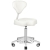 Taboret kosmetyczny Azzurro 156-F bump-up biały