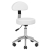 Taboret kosmetyczny do pedicure 304-P biały