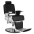 Gabbiano fotel barberski Royal X czarny