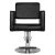 Fotel fryzjerski Hair System HS33 czarny