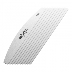 Exo papierki wymienne do pilnika półksiężyc metal. 180 10 szt.