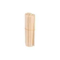 Szpatułka drewniana duża 150 x 18 x 1.8 mm - 50 sztuk