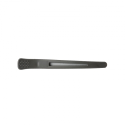 Klamry klipsy fryzjerskie do włosów E-12B 6 szt. 11,5 cm szare