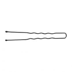 Kokówki fryzjerskie do włosów E-65 300 szt. 6 cm czarne