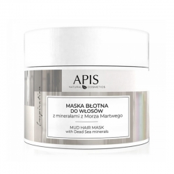 Apis inspiration, maska błotna do włosów z minerałami z morza martwego, 200 ml