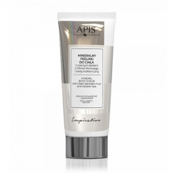 Apis inspiration, mineralny peeling do ciała z czarnym błotem z morza martwego i lawą wulkaniczną – antycellulit, 200 ml