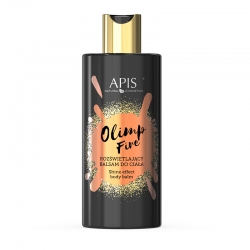 Apis olimp fire rozświetlający balsam do ciała, 300 ml