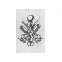 Tablica ozdobna barber B024