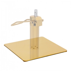 Podstawa do fotela fryzjerskiego kwadratowa złota L009