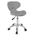 Taboret kosmetyczny Gabbiano Q-4599 szary
