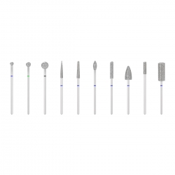 Zestaw frezów diamentowych 10 szt.