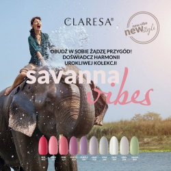 CLARESA Lakier hybrydowy GRAY 204 -5g