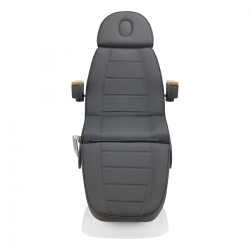 Fotel kosmetyczny elektryczny Sillon Lux 273b 3 silniki szary