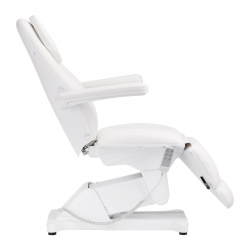 Fotel kosmetyczny elektryczny Sillon Basic 3 siln. biały