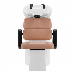 Myjnia fryzjerska Gabbiano Porto czarno-beżowa