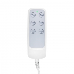 Fotel kosmetyczny elektryczny SILLON Lux 273b SH 3 silniki biały