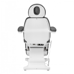 Fotel kosmetyczny do pedicure elektryczny Sillon Classic 2 silniki szary