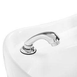 Myjnia fryzjerska Gabbiano Porto czarno-srebrna