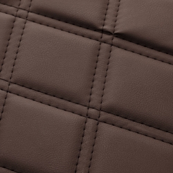 Fotel barberski Gabbiano Carlos Brązowy