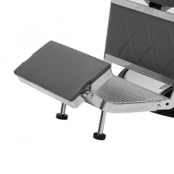 Fotel barberski Hair System BM88066 szary