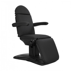 Fotel kosmetyczny elektryczny Sillon Eclipse 3 silniki czarny