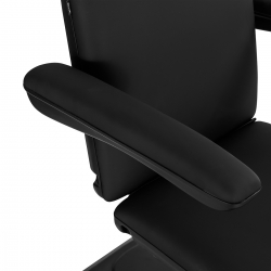 Fotel kosmetyczny elektryczny Sillon Eclipse 3 silniki czarny