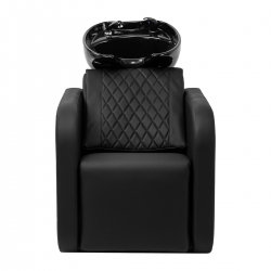 Myjnia fryzjerska elektryczna z masażem Gabbiano Sylvia czarna