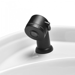 Myjnia fryzjerska Gabbiano Porto szaro-biała