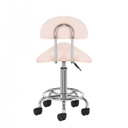 Taboret kosmetyczny 6001 różowy