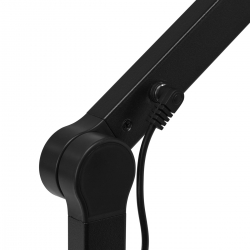 Lampa zabiegowa do manicure Glow L05 łuk do blatu czarna