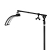 Lampa zabiegowa do rzęs GLOW czarna
