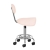 Taboret kosmetyczny 6001 różowy